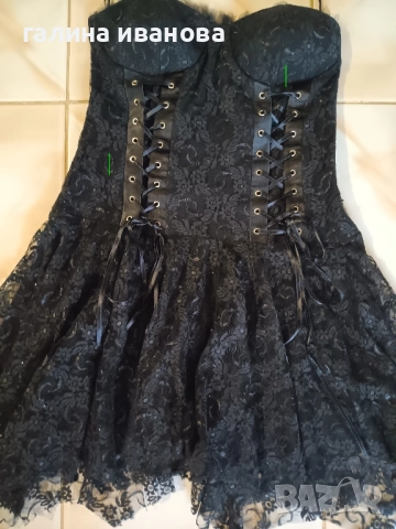 Къса официална рокля 