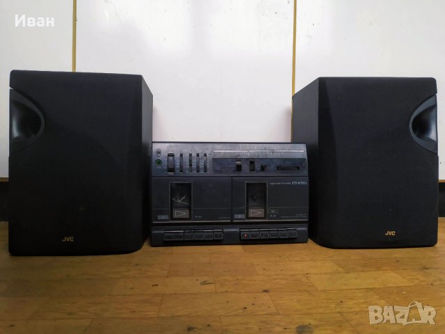 Радио касетофон Sony Сони с тонколони Автентичен Ретро