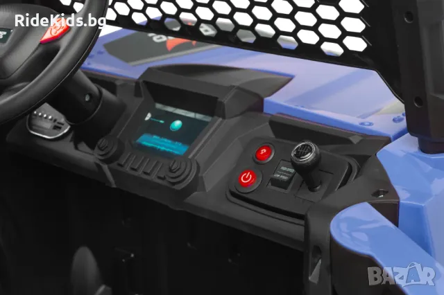Офроуд акумулаторен автомобил BLAZE, Син– 4x4, до 35кг., с дистанционно и LED, снимка 11 - Детски велосипеди, триколки и коли - 50099626