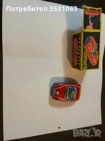 Унгарска ретро играчка количка 1960