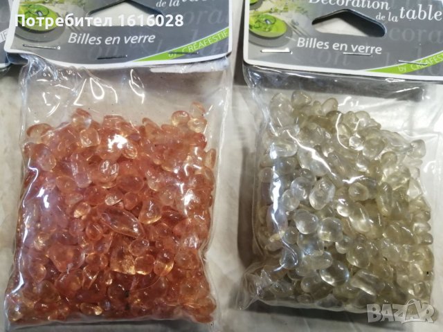 Асортимент от топчета,камъни и сърца за украса и декорация., снимка 3 - Други - 42769732