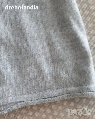 Дамски вълнен пуловер - светло сив - М, 2 бр., снимка 6 - Блузи с дълъг ръкав и пуловери - 48719728