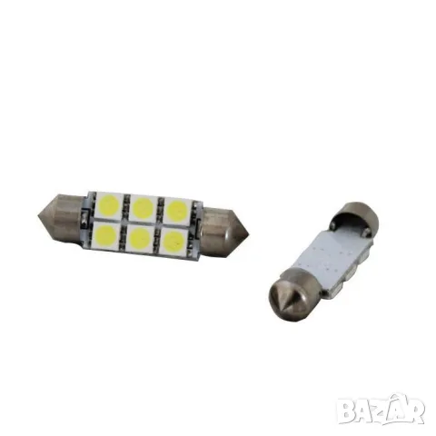 LED крушки 12V 6 SMD 2 броя вариант 68, снимка 2 - Аксесоари и консумативи - 55865113