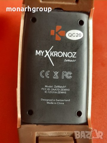 Смарт часовник MyKronoz Zewatch 3/счупена верижка/без зарядно, снимка 6 - Смарт часовници - 37004444