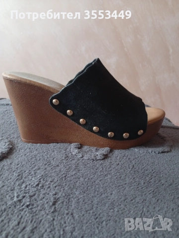 Дамски чехли на платформа