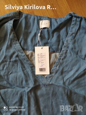 дънкова туника vero moda, снимка 3 - Туники - 28140746