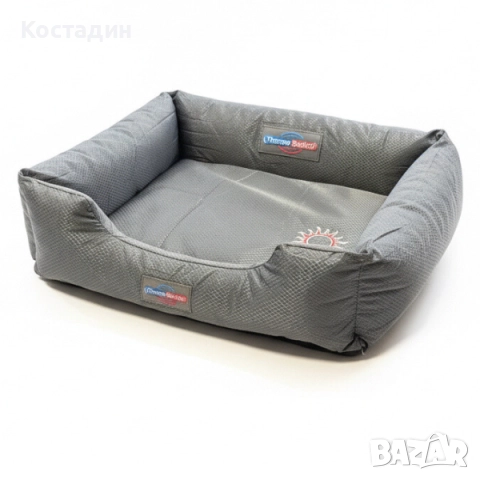 Двулицево Легло за Куче - S, M, L размер - Сива разцветка - ThermoSwitch, снимка 2 - За кучета - 52669486