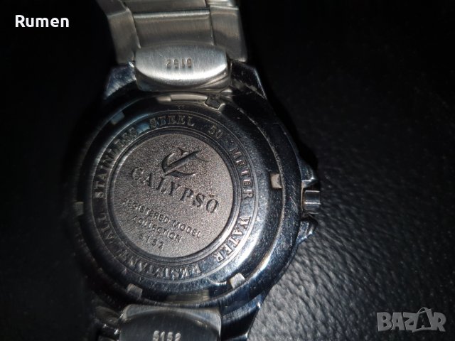 Часовник Калипсо Марка Лотос - Водоустоичив - 50м със Батерия, снимка 5 - Мъжки - 38399410