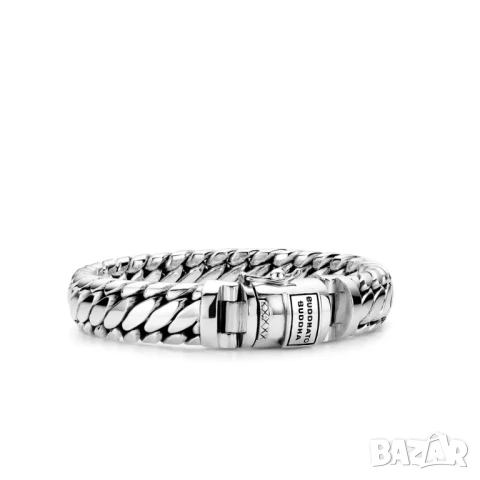 Buddha to Buddha- Ben Medium-сребърна гривна, снимка 1