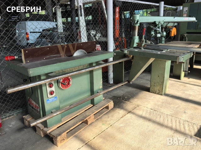 Само по заявка фреза с ъглова карета за дървена дограма, марка ROBLAND  T 120, снимка 8 - Други машини и части - 51734584