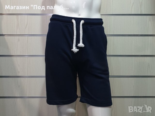 Нови мъжки къси панталони в тъмносин цвят, снимка 4 - Къси панталони - 29608641