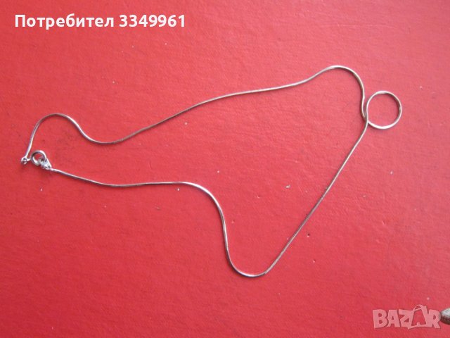 Уникална сребърна верижка колие 925 проба  15, снимка 3 - Колиета, медальони, синджири - 36703101