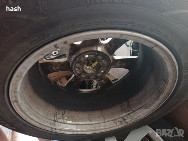 Джанти с фуми 5х112 Mercedes 17", снимка 4 - Гуми и джанти - 51548311