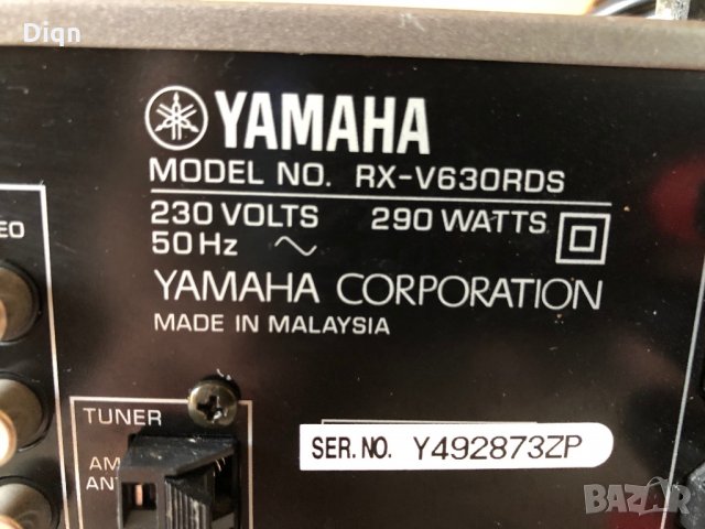 Yamaha RX-V630, снимка 13 - Аудиосистеми - 29156696