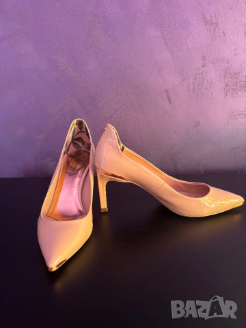 Ted Baker обувки на ток, цвят nude, 36.5, снимка 5 - Дамски елегантни обувки - 52319417