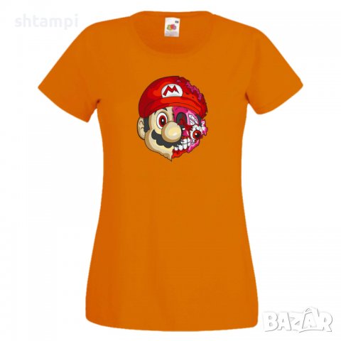 Дамска тениска Mario Zombie 5 Игра,Изненада,Подарък,Празник,Повод, снимка 11 - Тениски - 37237972
