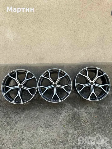 BMW Style 741M – 21 цола ( оригинални джанти 3 броя ), снимка 2 - Гуми и джанти - 55815670