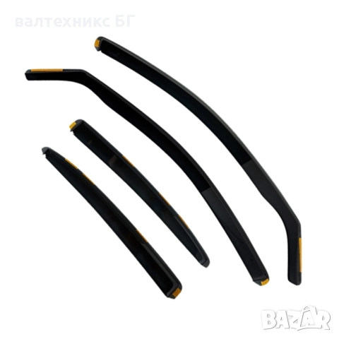 Ветробрани BNSNA1660 съвместими с Nissan Navara (2016+) 4БР/К-Т , снимка 4 - Аксесоари и консумативи - 52179743