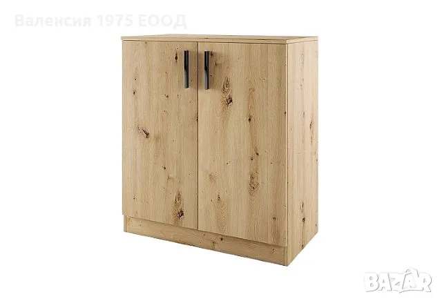 Скрин Сити 3009 дъб артисан или комбинация мока/ лате, снимка 2 - Скринове - 47352433