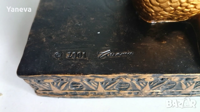 Изида, древноегипетска богиня  на майчинството , семейството покровителка на магията и лечението , снимка 6 - Статуетки - 53890461