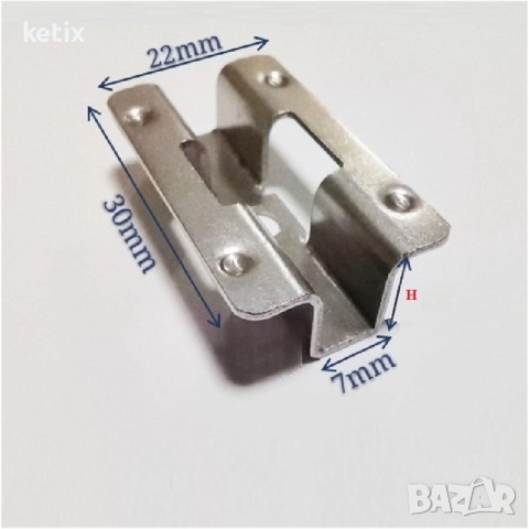Монтажни стоманени скоби за WPC декинг, снимка 3 - Други - 52963744