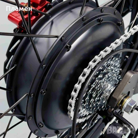 НОВО!! Електрически велосипед Coswheel R19 6000W 72V/40Ah 80км. ч. , снимка 11 - Велосипеди - 53170528