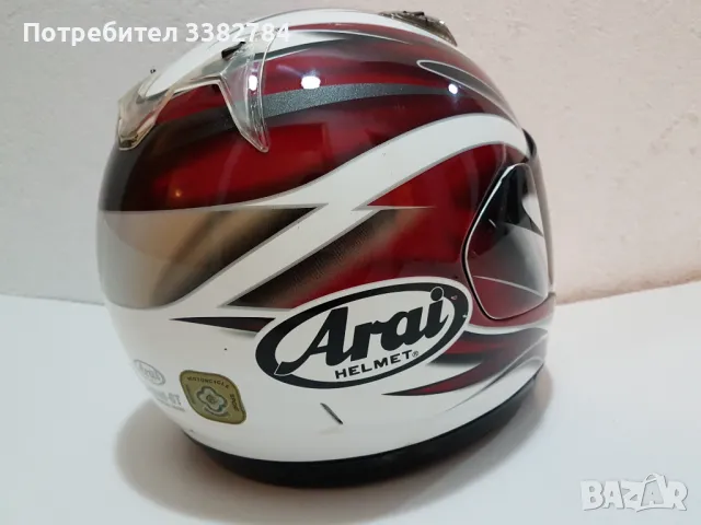 Каска за пистов мотор Arai Signet -GT размер L 59-60см, снимка 5 - Аксесоари и консумативи - 48791538