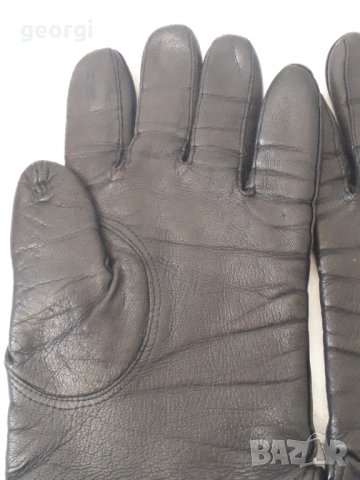 Дамски кожени ръкавици  от естествена кожа , снимка 4 - Ръкавици - 31464442