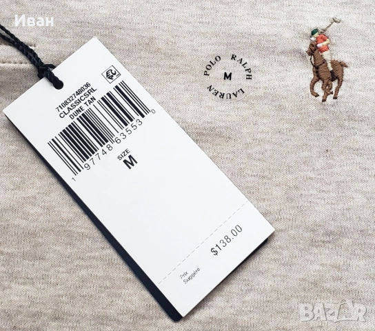 Нова оригинална фланелка Polo Ralph Lauren classic fit - размер M, снимка 2 - Тениски - 54079860