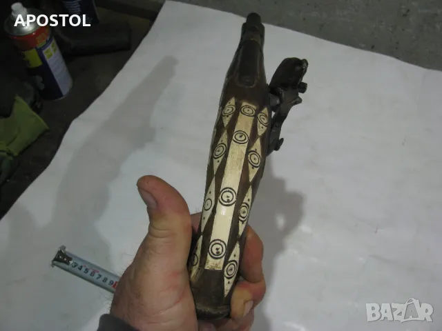 кремъчен капсулен пистолет, снимка 4 - Антикварни и старинни предмети - 49510074