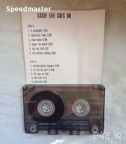 Sash - Life Goes On, снимка 2 - Аудио касети - 51791306