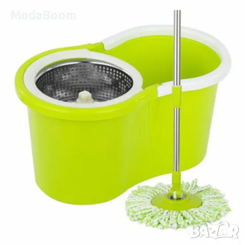 Моп за почистване на под - ламинат  - spin mop 360, снимка 6 - Мопове, кофи, четки и метли - 48768060