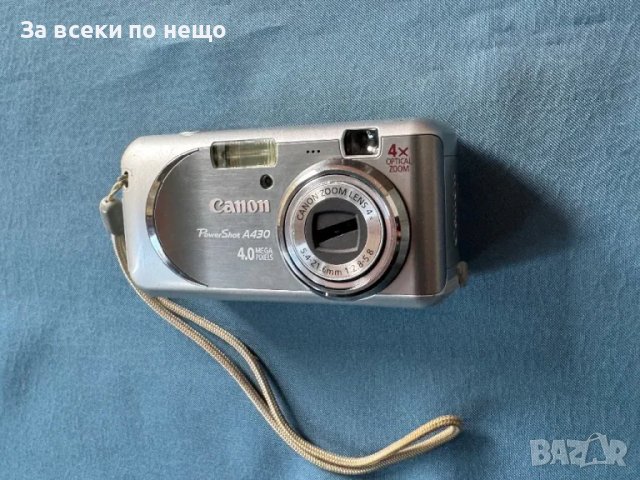 ЗА ЧАСТИ! Цифров фотоапарат Canon PowerShot A430 , 4MP, снимка 2 - Фотоапарати - 50114912