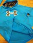 Under Armour Boys Armour Fleece Storm - страхотно юношеско горнище КАТО НОВО, снимка 9