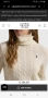 POLO Ralph Lauren Cable Wool / Cashmere Knit Womens Size XS НОВО! ОРИГИНАЛ! Дамски Поло Пуловер !, снимка 2