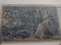 Райх банкнота - Германия - 100 марки / 1910 година рядка Имперска банкнота с червен печат- 17948, снимка 11