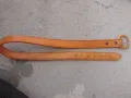Кожен колан светло кафяв цвят, снимка 3