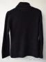 Camaieu Un Monde дамски черен пуловер поло, снимка 2
