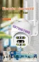 10 ZOOM Външна IP66 Wi-Fi smart камера FULL HD 1080p с два обектива, снимка 2