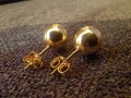 Продавам златни обеци 18к, снимка 7