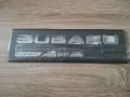комплект сребристи емблеми SUBARU и Symmetrical AWD , снимка 5