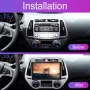 Мултимедия, за Hyundai I20, 2012, Двоен дин, Навигация, дисплей, плеър, екран, Android, Андроид, i20, снимка 3
