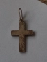 Старо сребърно кръстче 10121, снимка 4
