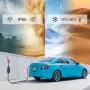 Трифазно зарядно за кола 22kw, кабел за зареждане 7m, тип 2 (IEC 62196-2) към червен щепсел CEE 32A , снимка 6