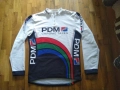 PDM Chrome Tape марково колездачно яке дълъг ръкав размер Л, снимка 1