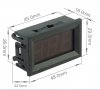 LED волтметър 5V-30V, снимка 2
