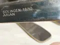 Arian Solingen 18х10 прибори осем броя за хранене нови ни позлатени, снимка 7