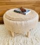 Табуретка/пуф. Ръчна изработка!, снимка 13