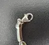 Два броя / Винтидж! Сребърен комплект с бяло котешко око и с циркони - цветя / проба 925 , снимка 14