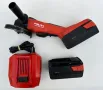 Hilti AG 125-A36 ATC - Безчетков мощен ъглошлайф 2x36V 5.2Ah 2022г., снимка 1
